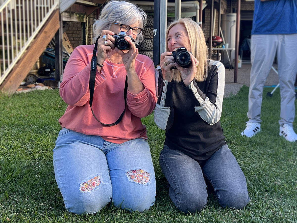 Discover Photography | Students learning photography
